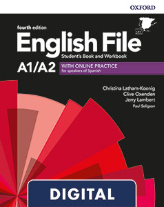 imagen English File 4th Edition A1/A2 Online Practice (Spanish)
