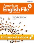 imagen American English File Level 4 Workbook e-book