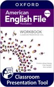 imagen American English File Starter Workbook Classroom Presentation Tool