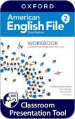 imagen American English File Level 2 Workbook Classroom Presentation Tool
